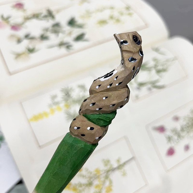 wooden snake pen