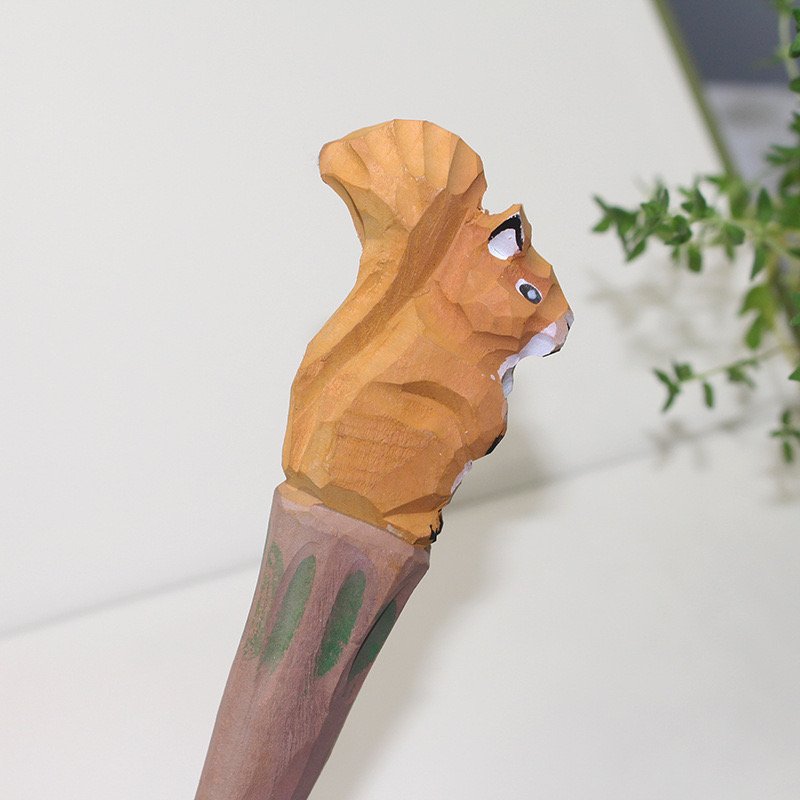 wooden squirrel pen