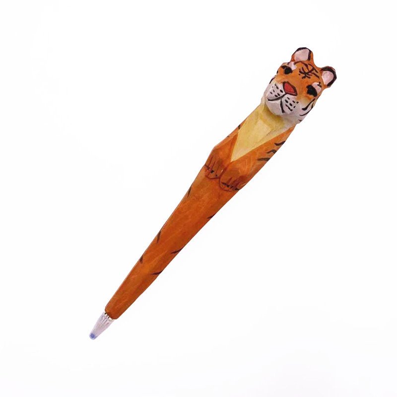 Wooden tiger pen